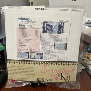 BoBunny Winter Wonderland Limited Edition Edgy Album Scrapbook Kit - NIP